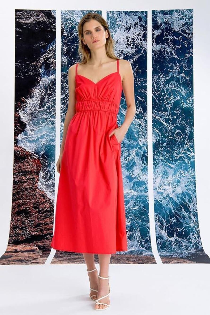 Donna Morgan red Maxi Dress